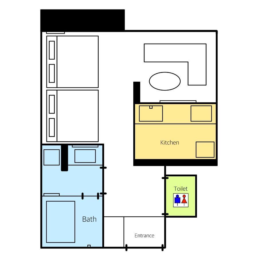 Grand Base Fukuoka Tenjin Екстер'єр фото